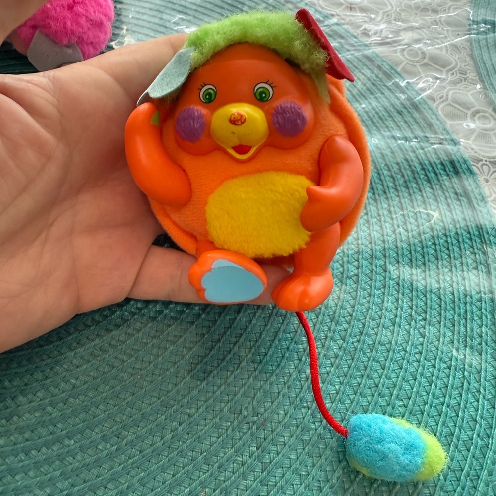 Vintage 1980s Mattel Pocket Popples Mini Plush Toy set - Picture 5 of 15